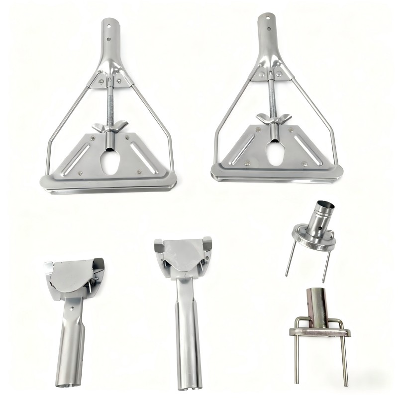 Metalowy klips do mopa