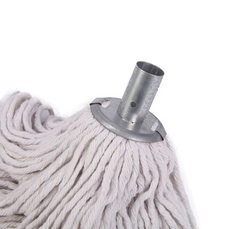 Okrągły mop metalowy z mieszanki bawełny